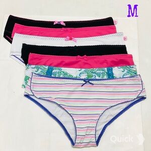M - New 7 pieces Next Cotton Low-Rise Panties